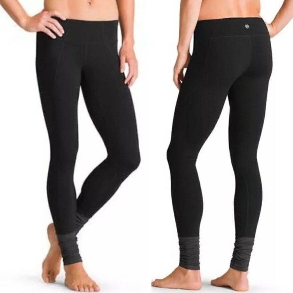 𝅺ATHLETA Plie Tights Yoga Barre Ballet Leggings Full Length Size Small